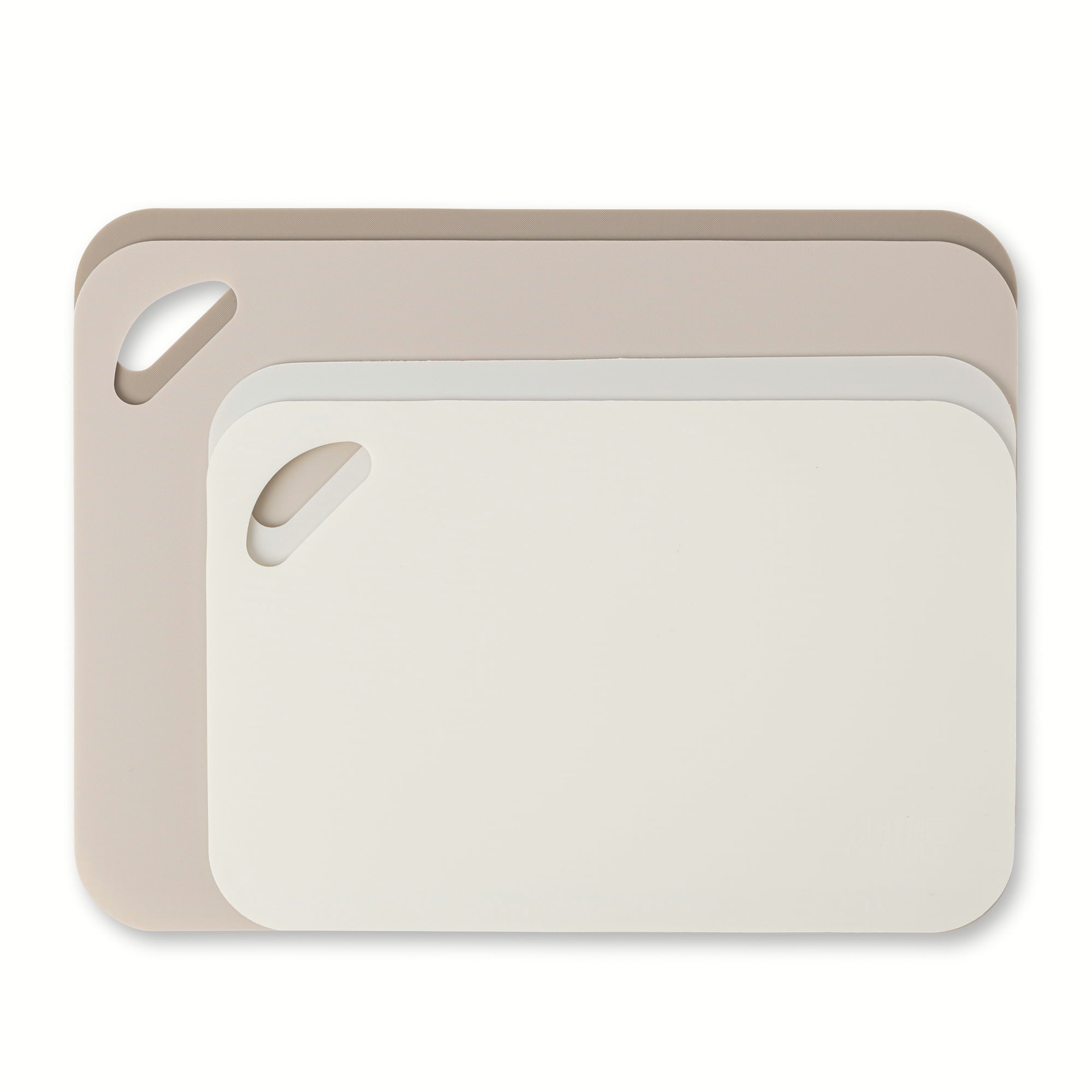4-Piece Poly Cutting Mats SM 7.5"x11.4", MD 9.8"x13.4" - Cream